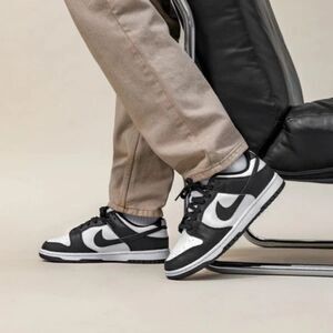 Nike Dunk Low Retro White Black Panda Sneakers
